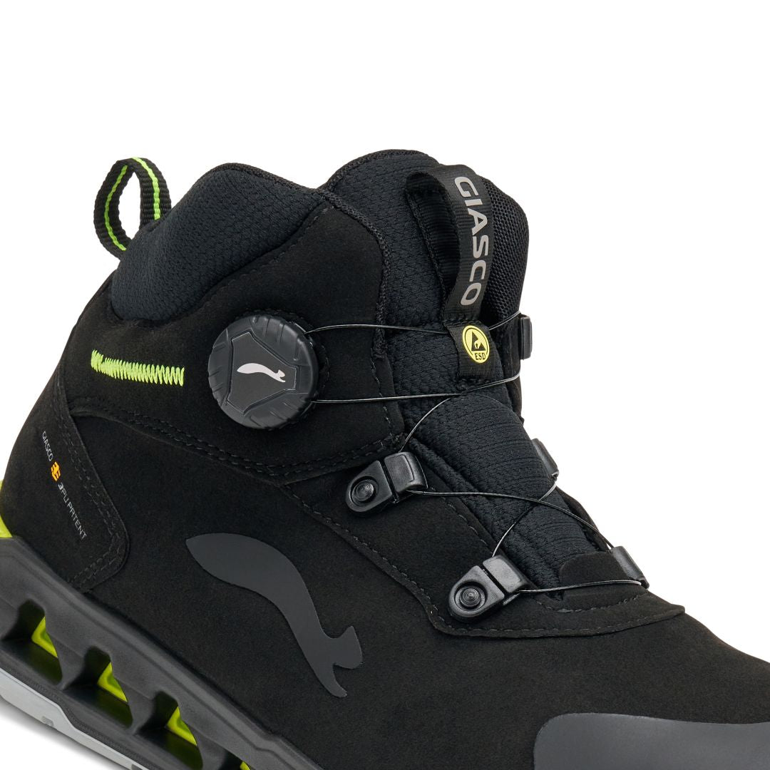 Giasco Scarpa Antinfortunistica Alta Cosmo Click Open S3L FO SC SR ESD
