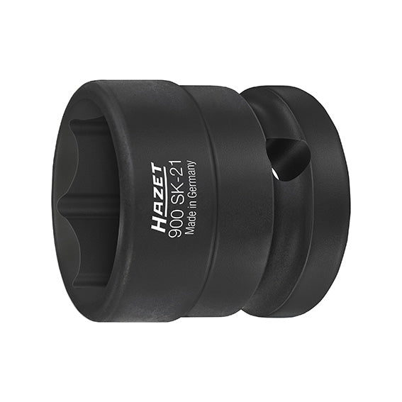 Hazet Bussola Impact Esagonale 24 mm A32232224, 12,5 mm, Extra Corta