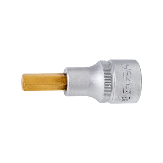 Hazet Bussola con Inserto Esagonale 7 mm A31792007, Attacco 1/2", Corta