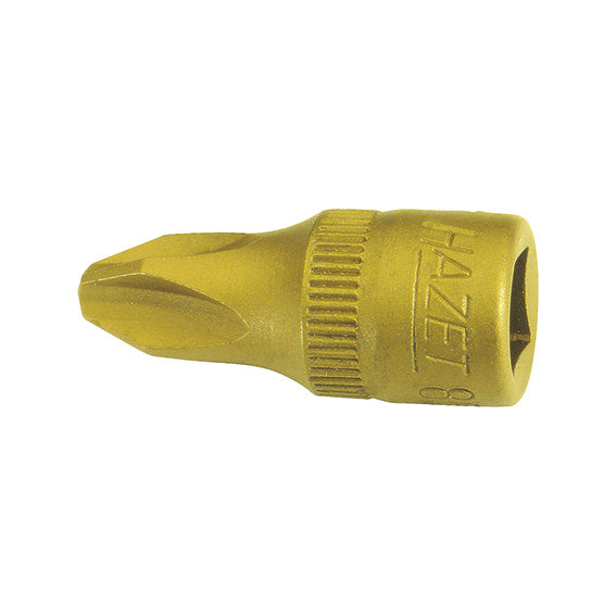 Hazet Bussola con Inserto Phillips PH2 A31221902, Attacco 1/4", 28 mm