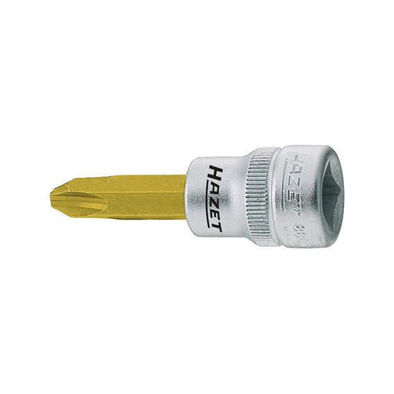 Hazet Bussola con Inserto Phillips PH4 A31323004, Attacco 3/8", 60 mm