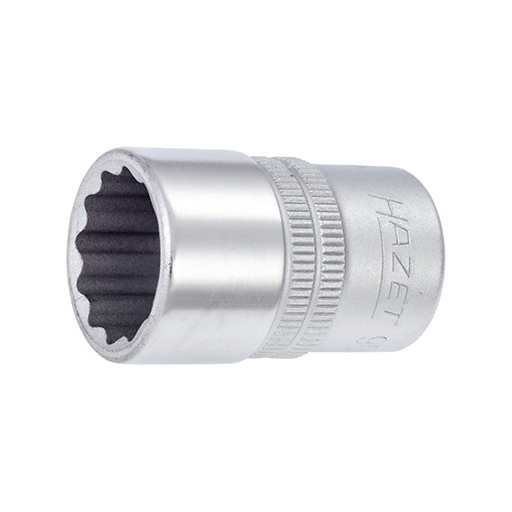 Hazet Chiave a Bussola Poligonale 1/2" A31537003, Attacco 1/2", Corta