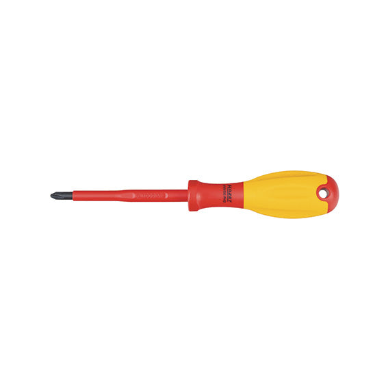 Hazet Giravite Isolato VDE M71016001, Phillips PH1, Lama 4,5x80 mm, Isolamento ridotto