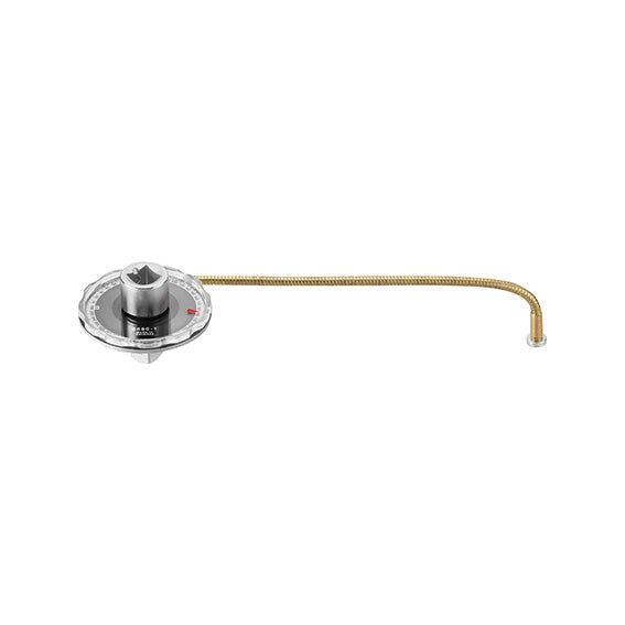 HAZET Goniometro per Serraggi Angolari A 2845 3012, Attacco 1/2", 0-360°
