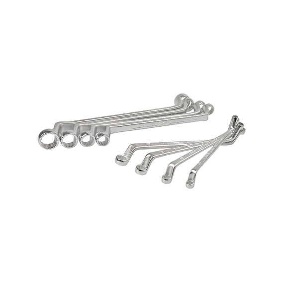 HAZET Serie di Chiavi Poligonali Metriche a Profonda Curvatura A30238000, 8 Pezzi, con scatola di cartone