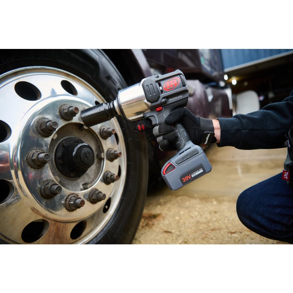 Ingersoll Rand Avvitatore a Impulsi a Batteria W8171-K2-EU, 3/4", 2711 Nm, in Kit - immagine 11