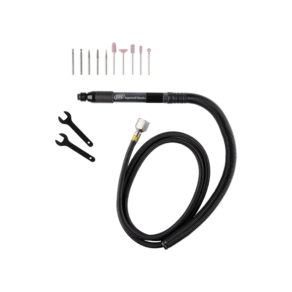 Ingersoll Rand Smerigliatrice a Penna Pneumatica 320PGK, Pinza 3 mm, 56000 giri/min, in Kit - immagine 2