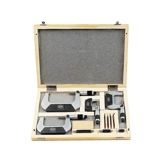 Juwel Plus Assortimento Micrometri H43109000, 0-100 mm, 4 Micrometri