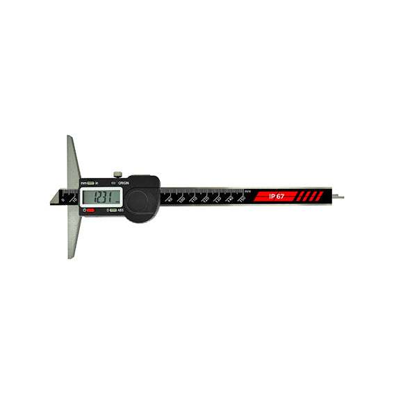 Juwel Plus Calibro di Profondità Digitale IP67 H42390300, 0-300 mm