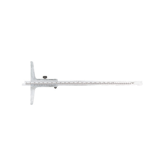 Juwel Plus Calibro di Profondità H42330500, 0-500 mm, Bloccaggio a Vite