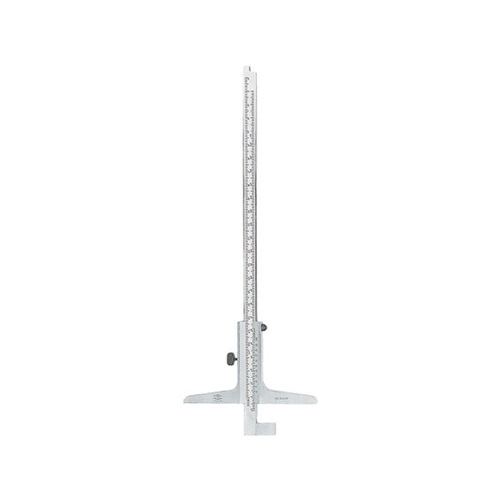 Juwel Plus Calibro di Profondità H42360300, 0-300 mm, Bloccaggio a Vite