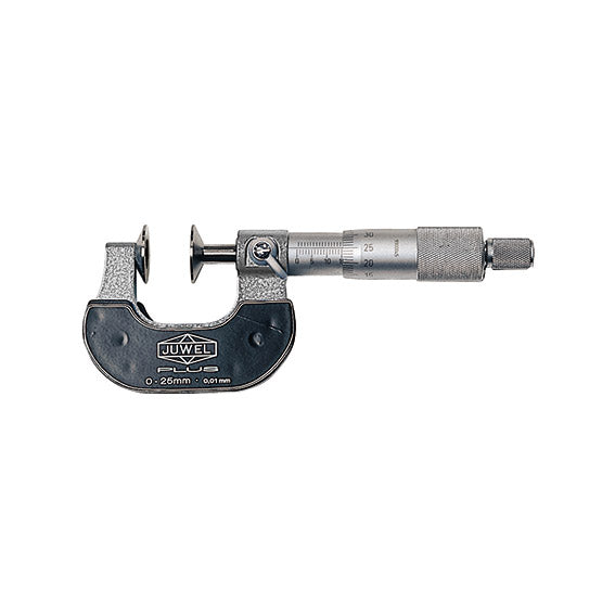 Juwel Plus Micrometro per Ingranaggi H43390025, 0-25 mm