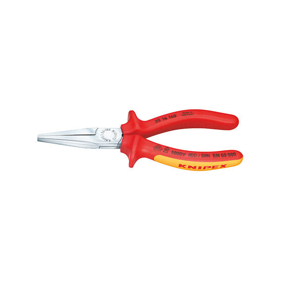 Knipex Pinza Isolata VDE M71200000, Becchi Piatti Diritti, 160 mm