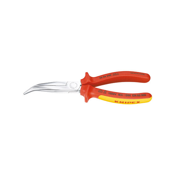 Knipex Pinza Isolata VDE M71240160, Becchi Mezzotondi Piegati, 160 mm