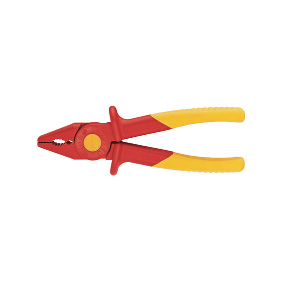 Knipex Pinza Prensile Isolata VDE M71294000, Becchi Piatti, 180 mm