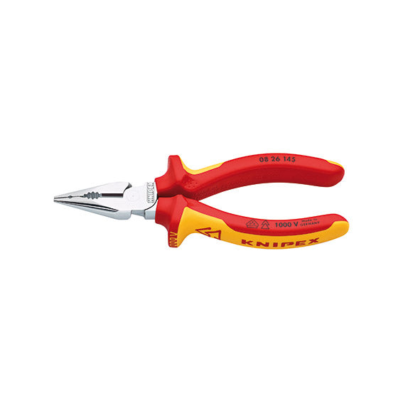 Knipex Pinza Universale Isolata VDE M71299145, 145 mm, Becchi a Punta