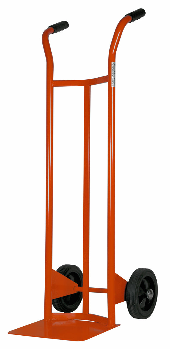 Carmeccanica Portasacchi Spalla Curva Ruote Gommate 200 kg ART006B