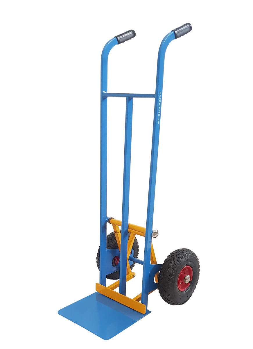 Carmeccanica Portacasse Scaricafacile Ruote Pneumatiche 200 kg ART007S