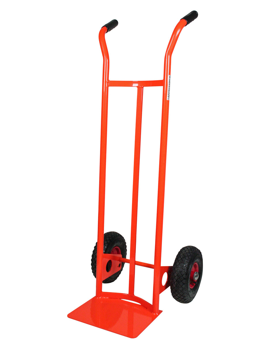 Carmeccanica Portasacchi Spalla Curva Ruote Pneumatiche 200 kg ART009