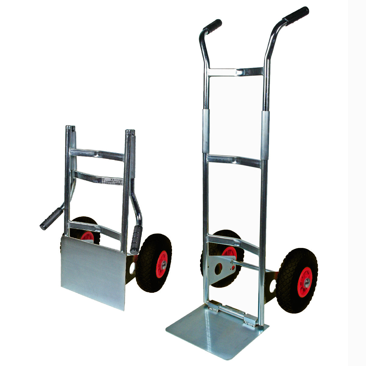 Carmeccanica Carrello Pieghevole Zincato ART009P