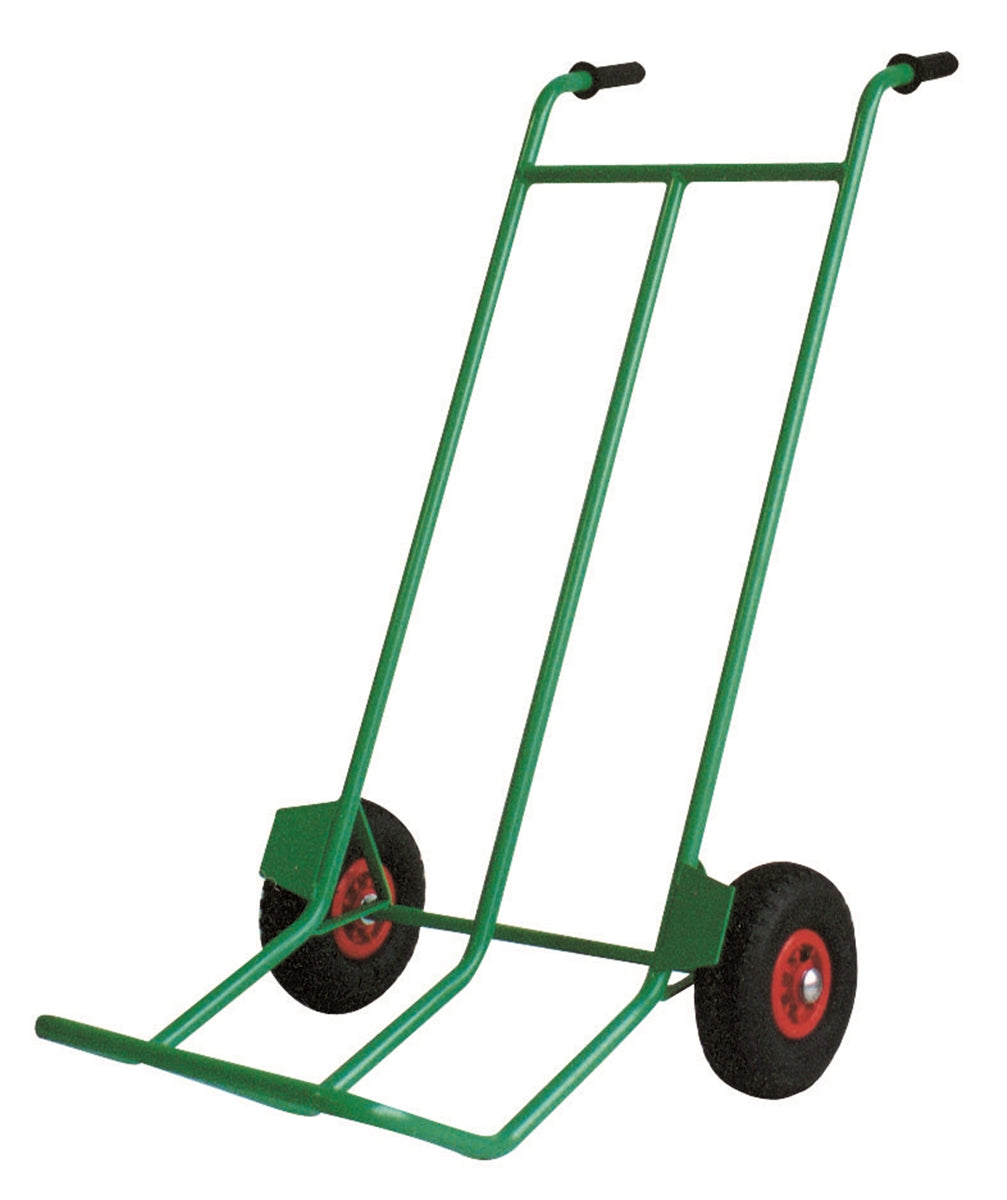 Carmeccanica Portapacchi Pesante Pedana Fissa Ruote Gommate 200 mm 200 kg ART053