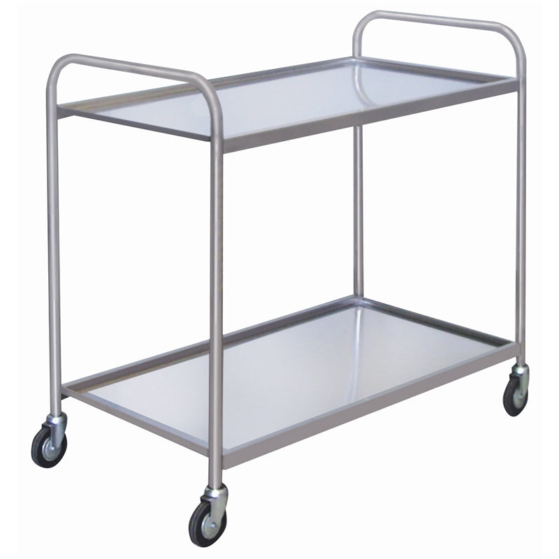 Carmeccanica Carrello Servizio Grande Inox 2 Ripiani ART07310450