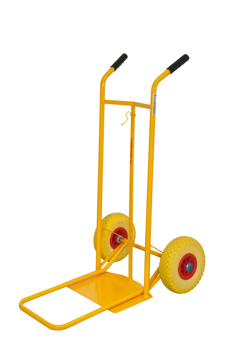 Carmeccanica Portasacchi Entry Doppia Pedana Ruote Antiforatura 150 kg ART105R 02