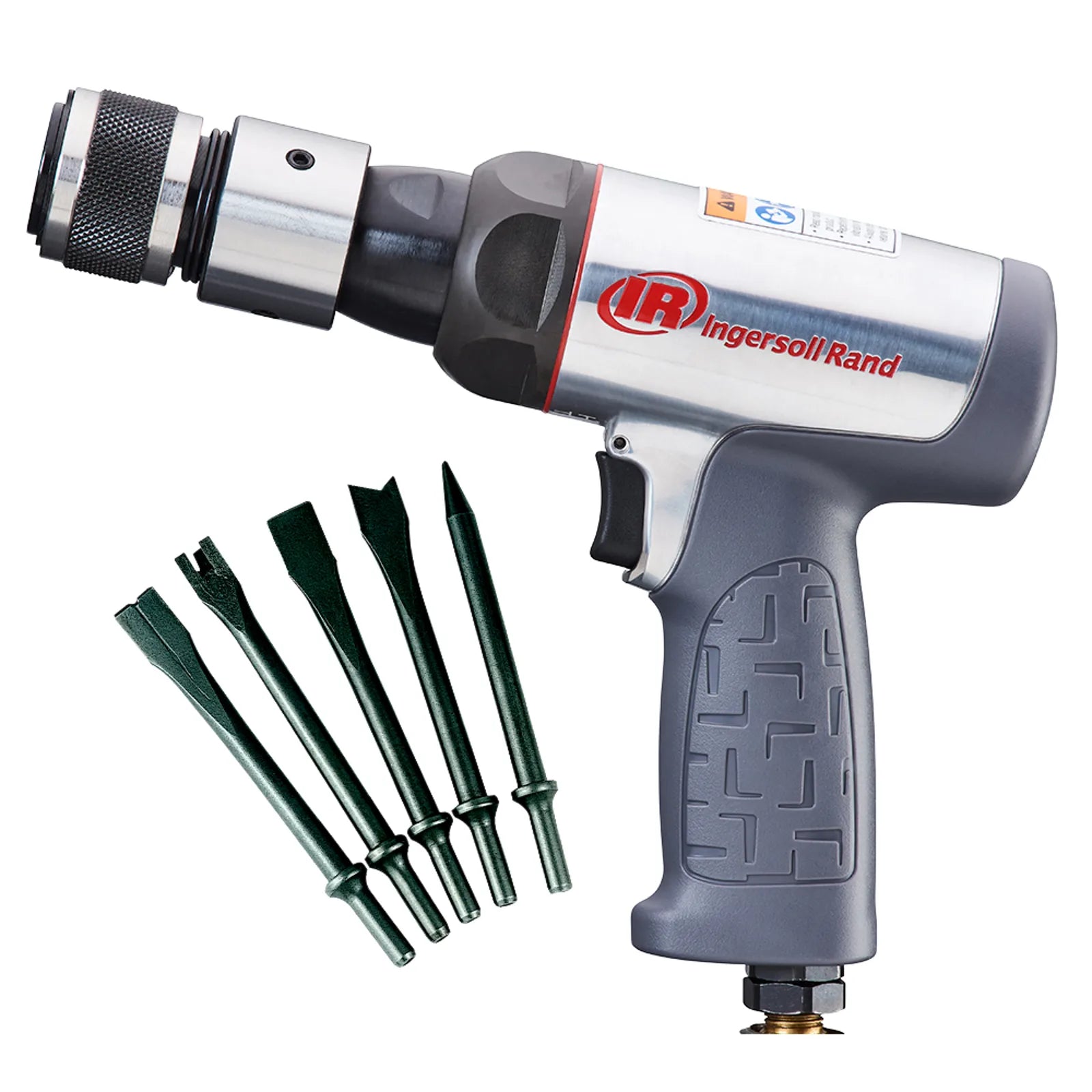 Ingersoll Rand Martello Pneumatico 123MAXK, Codolo Rotondo, Set 5 Scalpelli