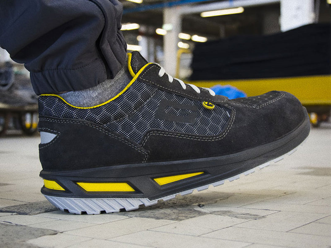 Giasco Scarpa Antinfortunistica Bassa Leopard Traspirante S1P ESD