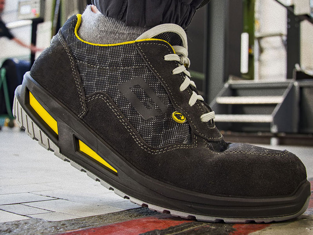Giasco Scarpa Antinfortunistica Bassa Leopard Traspirante S1P ESD