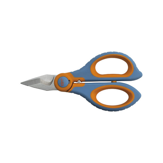 ABC Tools Forbici per Elettricisti B21837000 170 mm, Bicomponente, Microdentatura, Tacca Spelacavi