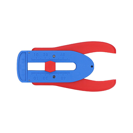 ABC Tools B21882000 Spelacavi Semiautomatico, 0,12÷0,8 mm², Arresto 5÷45 mm