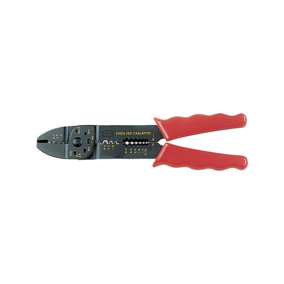 ABC Tools Crimpatrice a Morsetto B21932100, Capicorda Chiusi Stagnati e Aperti 1,5÷6 mm², 220 mm