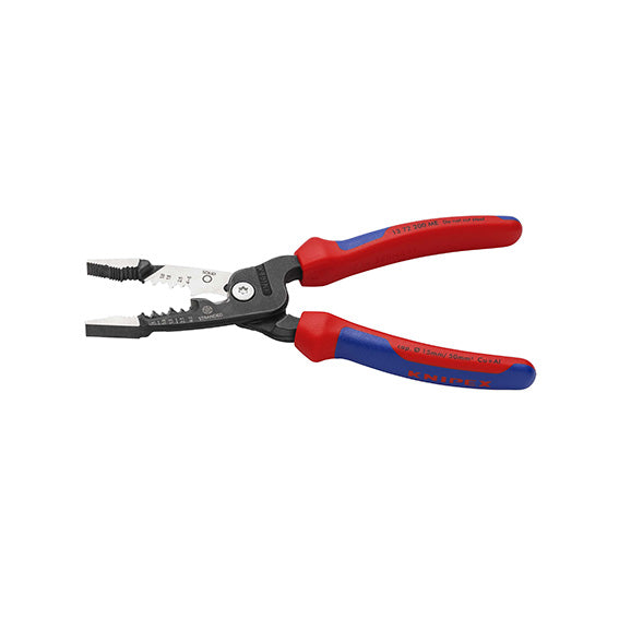 Knipex WireStripper B21935520, 5 Funzioni, Spelatura Cavi Ø 15 mm, Bonderizzata, 200 mm