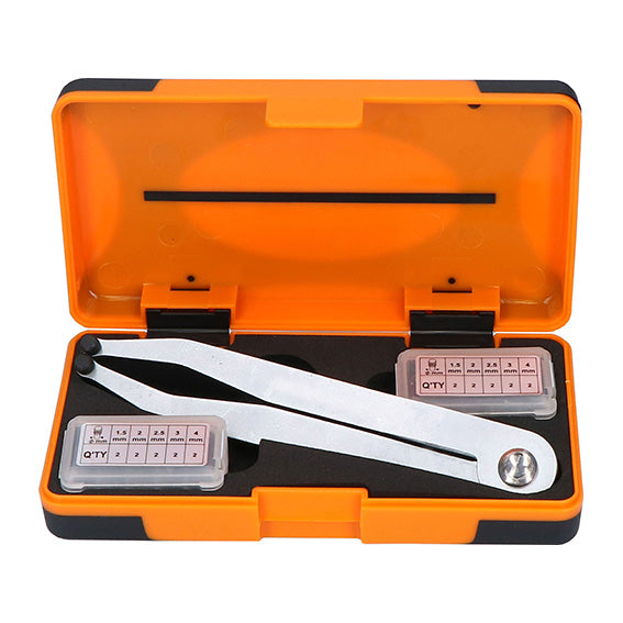 ABC Tools Assortimento Chiave a Compasso ad Aste Regolabili con Naselli Intercambiabili A30889500