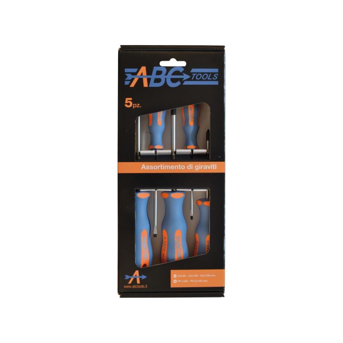 ABC Tools Assortimento di Giraviti A 1483 5000, 5 Pezzi