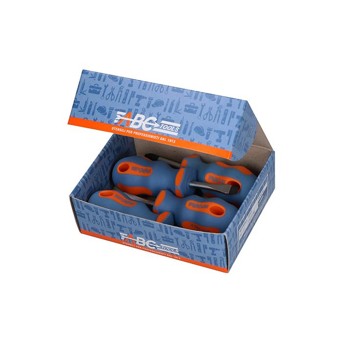 ABC Tools Assortimento di Giraviti Nani A 1483 4000, 4 Pezzi