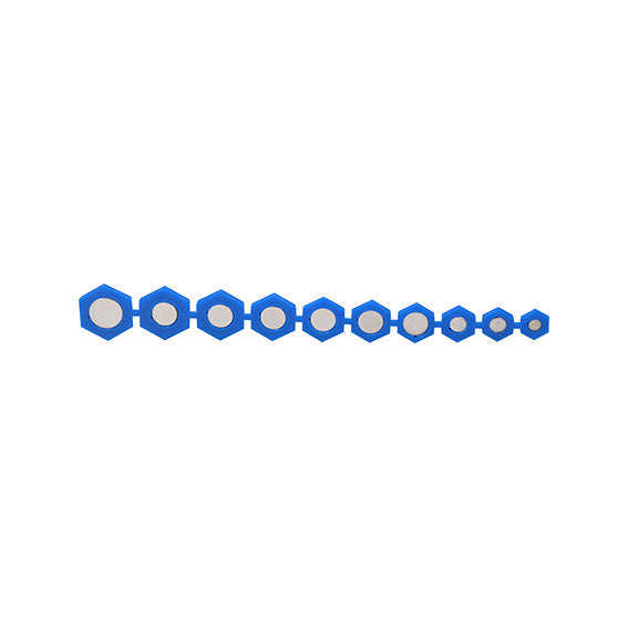 ABC Tools Inserti Magnetici per Bussole A31139000, 10 Pezzi, Attacchi 1/4", 1/2" e 3/4"