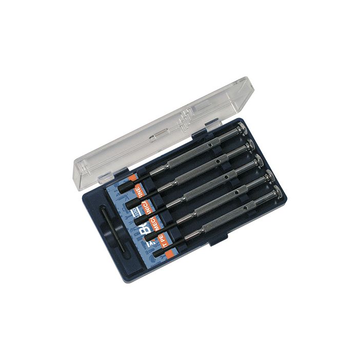 ABC Tools Assortimento per Meccanica Fine A 1419 0000, 5 Chiavi Esagonali