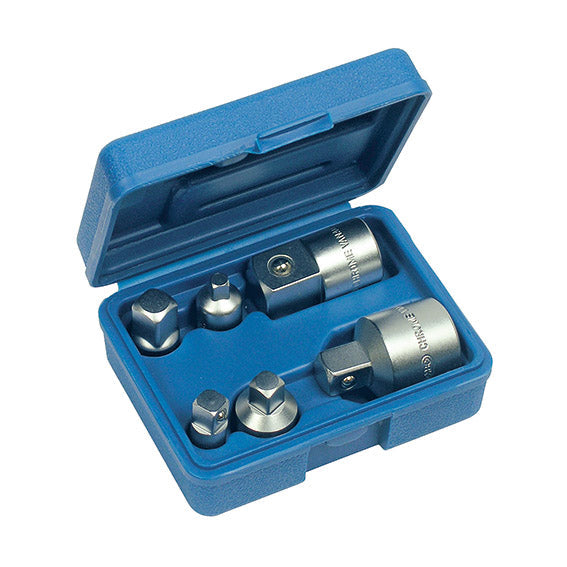 ABC Tools Assortimento Raccordi A31163600, 6 Raccordi, Attacchi 1/4"-3/4"