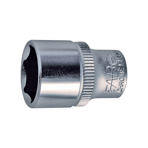 ABC Tools Chiave a Bussola Esagonale 13 mm A31121013, Attacco 1/4", Corta