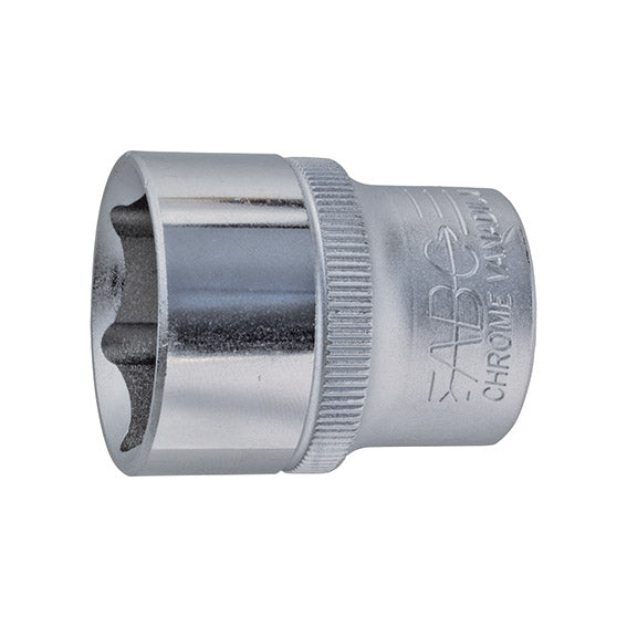 ABC Tools Chiave a Bussola Esagonale 24 mm A31161024, Attacco 1/2", Corta