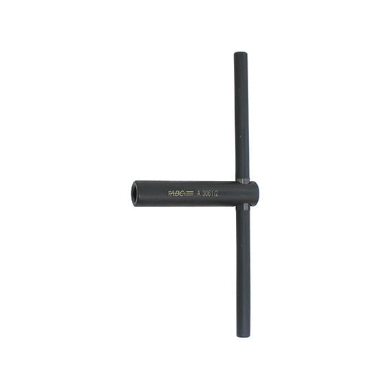 ABC Tools Chiave a T Fissa con Bocca Quadra e Leva Extra Lunga A30612009, 9 mm, 100 mm