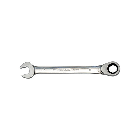 ABC Tools Chiave Combinata con Cricchetto Unidirezionale A29380024, 24 mm, 72 Denti