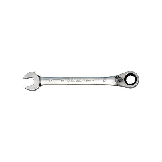 ABC Tools Chiave Combinata con Cricchetto Reversibile A29381012, 12 mm, 72 Denti