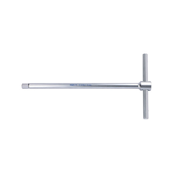 ABC Tools Chiave Maschio Esagonale a T con Asta Scorrevole A31081025, 2,5 mm, 125 mm