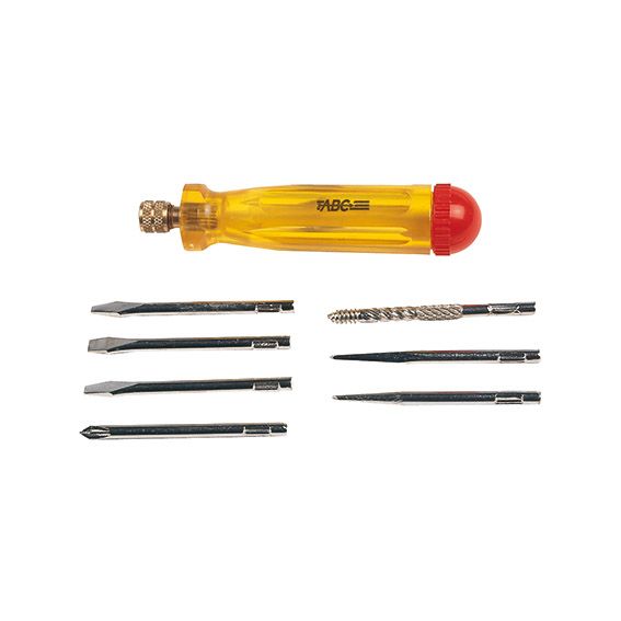ABC Tools Giravite a Lame Intercambiabili A14950000, Impugnatura a Serbatoio, Lama 70 mm