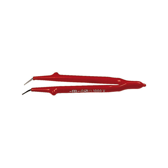 ABC Tools Pinzetta Isolata VDE M71182000, Punte Piegate, 155 mm