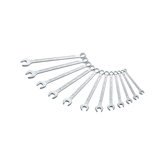 ABC Tools Serie di Chiavi Combinate Tipo Lungo A30181200, 12 Pezzi, con scatola di cartone