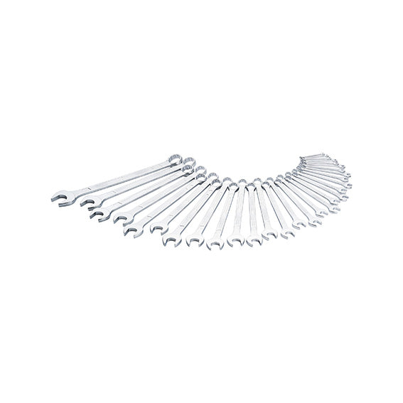 ABC Tools Serie di Chiavi Combinate Tipo Lungo A30183000, 30 Pezzi, con scatola di cartone